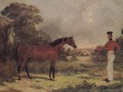 John Frederick Herring The Man and horse oil painting reproduction